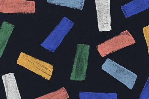 Colorful block on black background イラスト素材