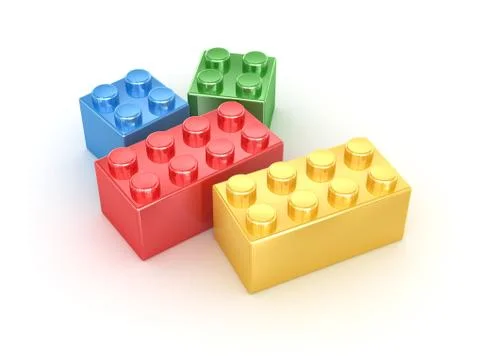 Colorful block Stock Illustration