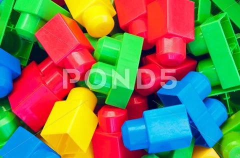 Colorful blocks, color and abstract. Stock-Fotos