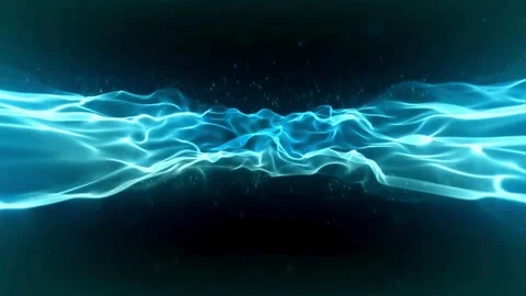 Colorful blue lines technology motion graphics background. 스톡 동영상 334026890