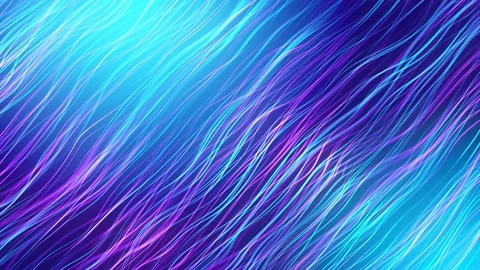 Colorful Blue Purple Glowing Strings Stock Footage 153107343