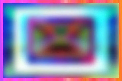 Colorful Blur Stock Illustration