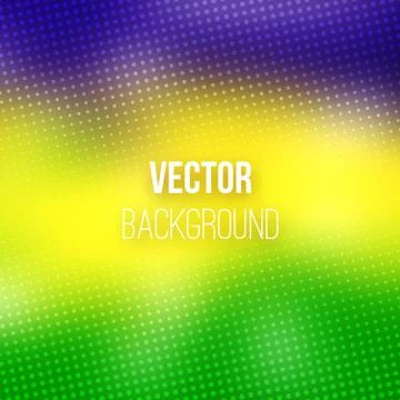 Colorful Blurred Background With Halftone Effect Stock Illustration