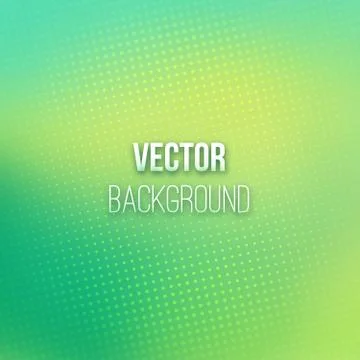 Colorful Blurred Background With Halftone Effect Stock Illustration