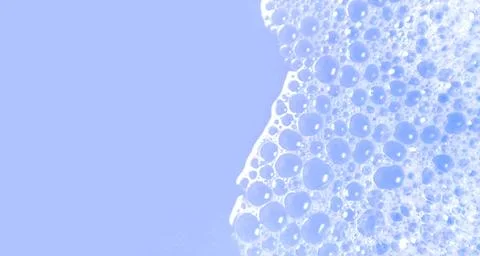 Colorful blurred bubble background ,Blue bubbles Stock Photos