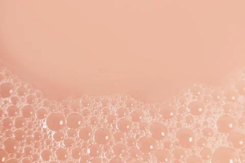 Colorful blurred bubble background ,Orange bubbles Stock Photos