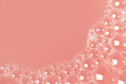 Colorful blurred bubble background ,Orange bubbles Stock Photos
