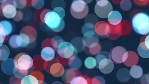Colorful blurred circle shapes loop motion background Stock Footage 344791346