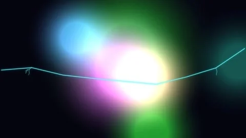 Colorful Blurred Lights in Motion. Stock-Footage 330133205