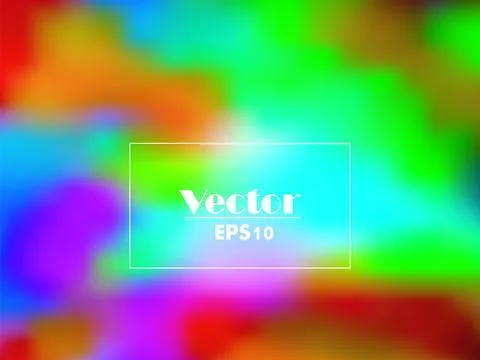 Colorful blurred vector gradient digital vector background Illustrazione stock