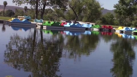 Colorful boats Video stock 77106477