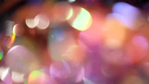Colorful bokeh and light bouncing back and forth in the background Stock Footage 315320346