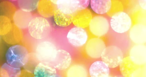 Colorful bokeh background 4K Stock Footage 54949764