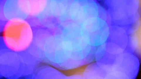 Colorful bokeh background Stock Footage 34680675
