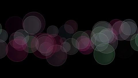 Colorful Bokeh Background Stock Footage 76762902