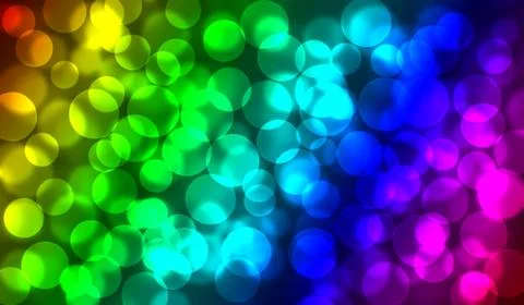 Colorful bokeh background Stock Illustration