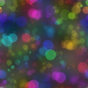 Colorful Bokeh Background イラスト素材