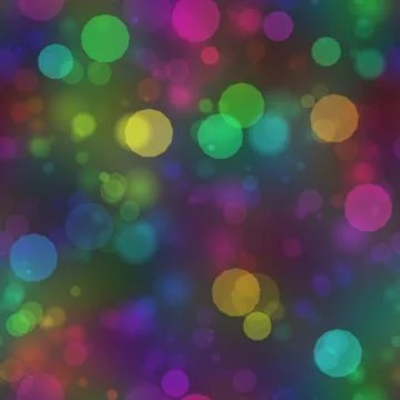 Colorful Bokeh Background Stock Illustration