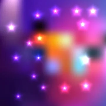Colorful bokeh background Stock Illustration