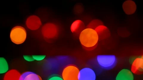 Colorful bokeh blinking 動画素材 106767874