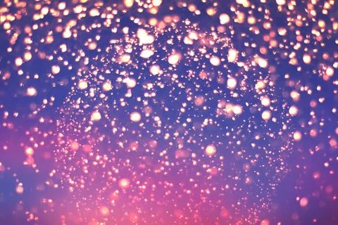 The Colorful bokeh blurred abstract pattern background. イラスト素材