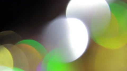 Colorful bokeh with delicate flames 動画素材 309591597