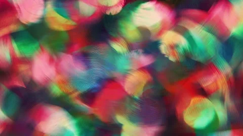 Colorful Bokeh Dot Background Seamless Loop 库存影片 336852510