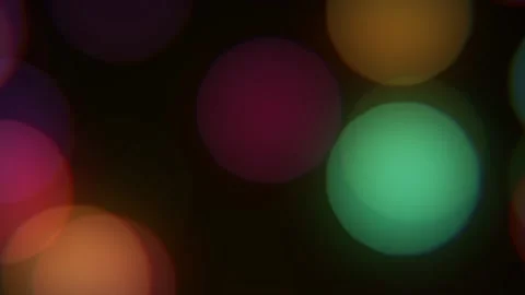 Colorful Bokeh Stock Footage 144307315