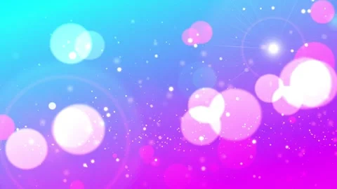 Colorful Bokeh Gradient Background with Floating Light Particles Stock Footage 341142454