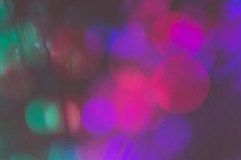 Colorful Bokeh Light Effect Filtered Stock Photos