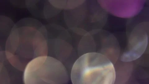 Colorful bokeh of light reflections, full screen HD video Vidéo 318664374