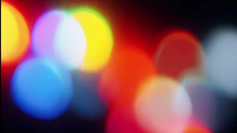 Colorful Bokeh Lights Abstract Background Video stock 328292457