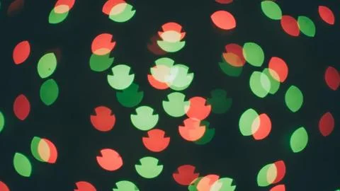 Colorful bokeh lights Illustrazione stock