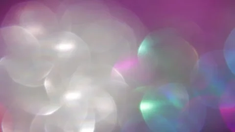 Colorful bokeh lights video loop background Stockbeeldmateriaal 318132275