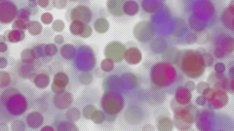 Colorful Bokeh Loop Stock Footage 234570147
