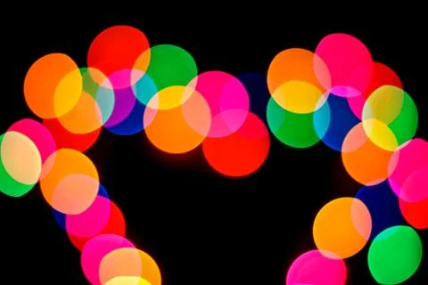 Colorful bokeh smooth cool background wallpaper images Stock Illustration