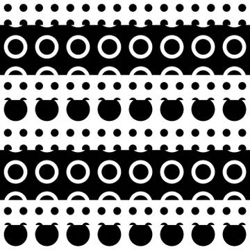 Colorful bold bright seamless pattern Stock Illustration