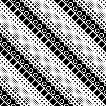 Colorful bold bright seamless pattern Stock Illustration