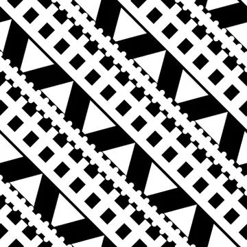 Colorful bold bright seamless pattern Stock Illustration