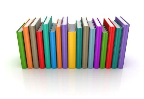 Colorful book Stock Illustration
