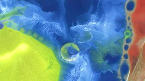 Colorful boom Stock Footage