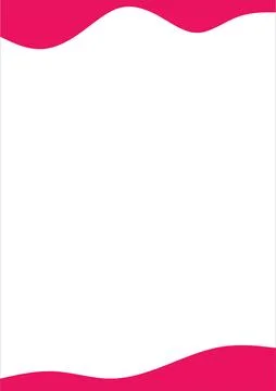 Colorful border design template. Border design template. Template design Stock Illustration