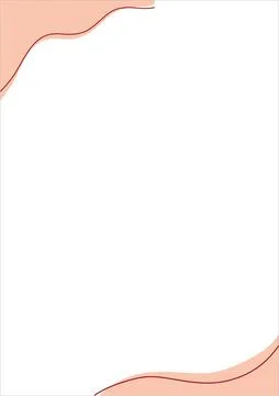 Colorful border design template. Border design template. Template design Stock Illustration