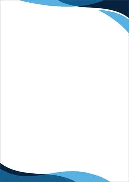 Colorful border design template. Border design template. Template design Stock Illustration