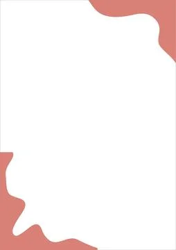 Colorful border design template. Border design template. Template design Stock Illustration