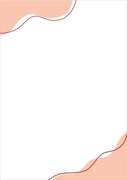 Colorful border design template. Border design template. Template design Stock Illustration