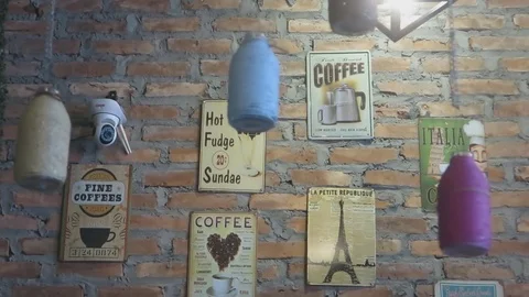 Colorful bottles in stores Stock Footage 70686645