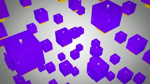 Colorful box dance Video stock 22263227