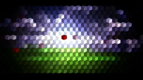 Colorful box Stock Footage 124744033