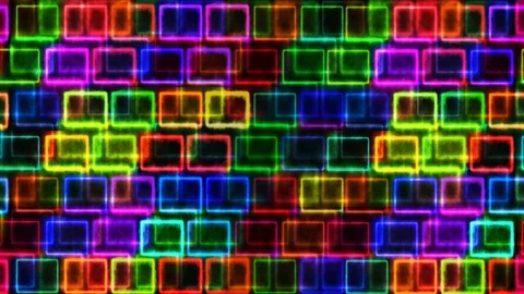 Colorful boxes Stock Footage 89127658